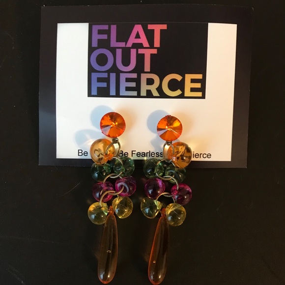 Vintage Dangle Earrings - Picture 1 of 1